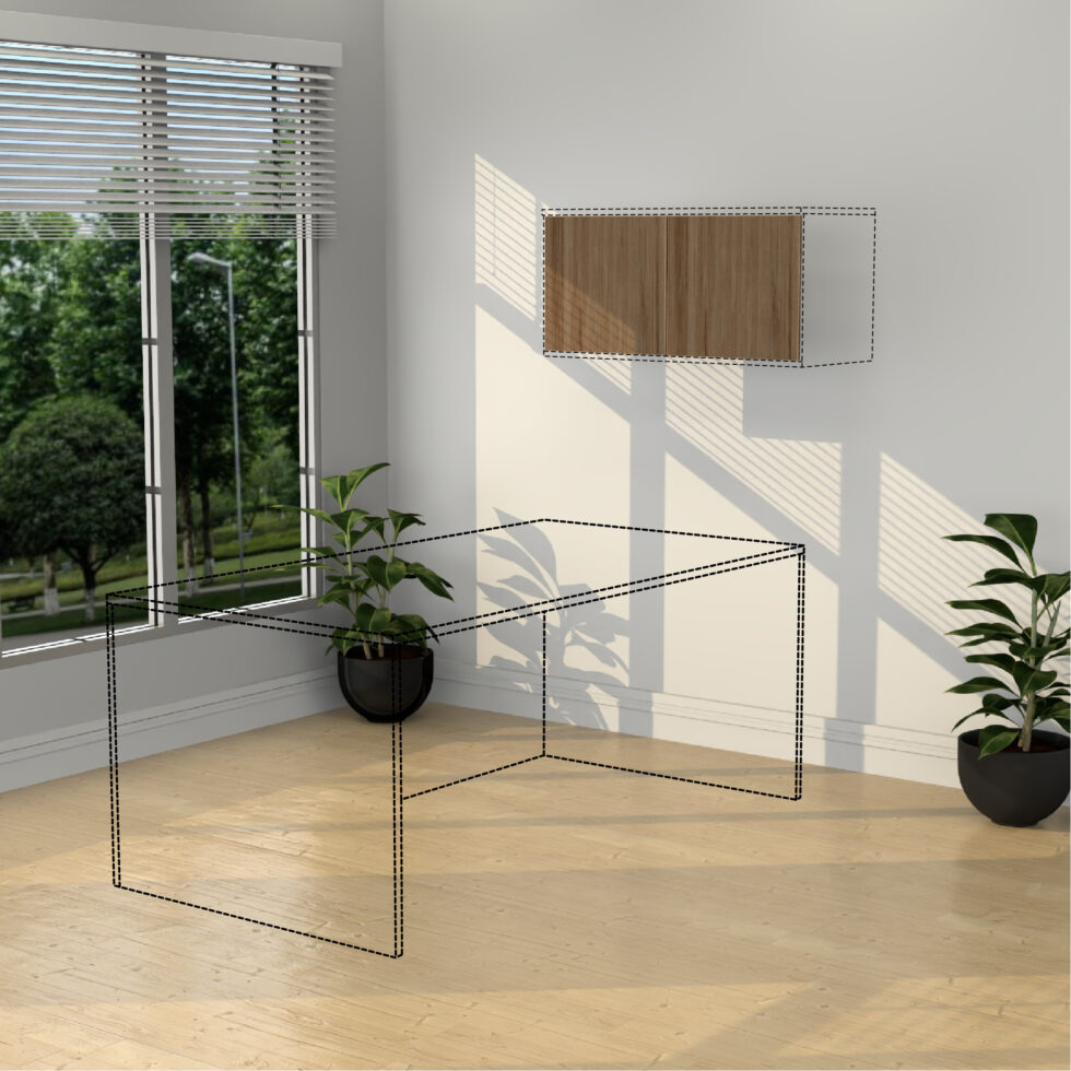 Hutch-WOODDoor for 30" Openings (set of 2)- Various Color